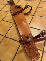 Tooled Saddle Scabbard
